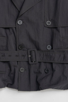 Balloon Hem Trench - 2026 SPRING