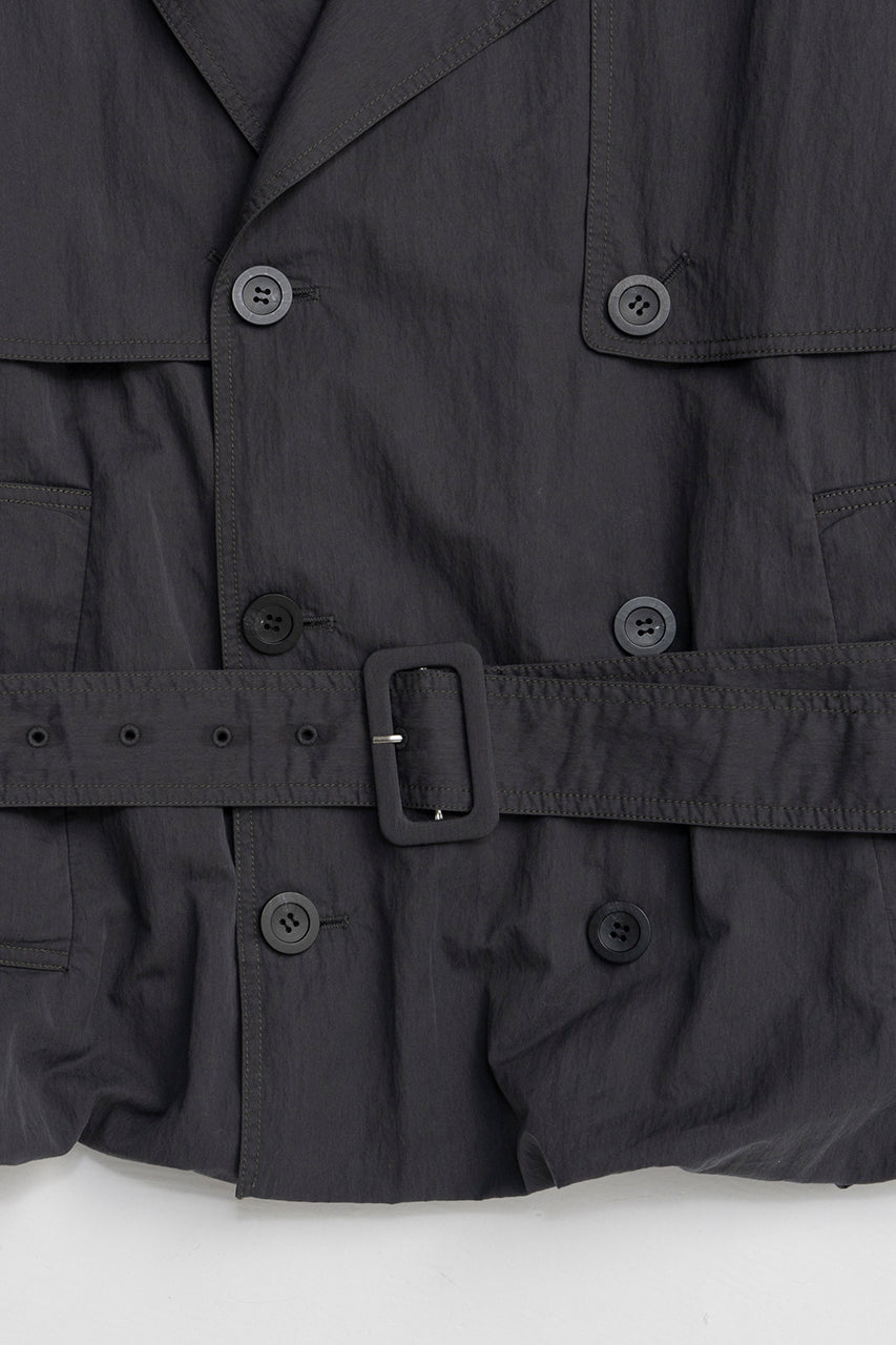 Balloon Hem Trench - 2026 SPRING