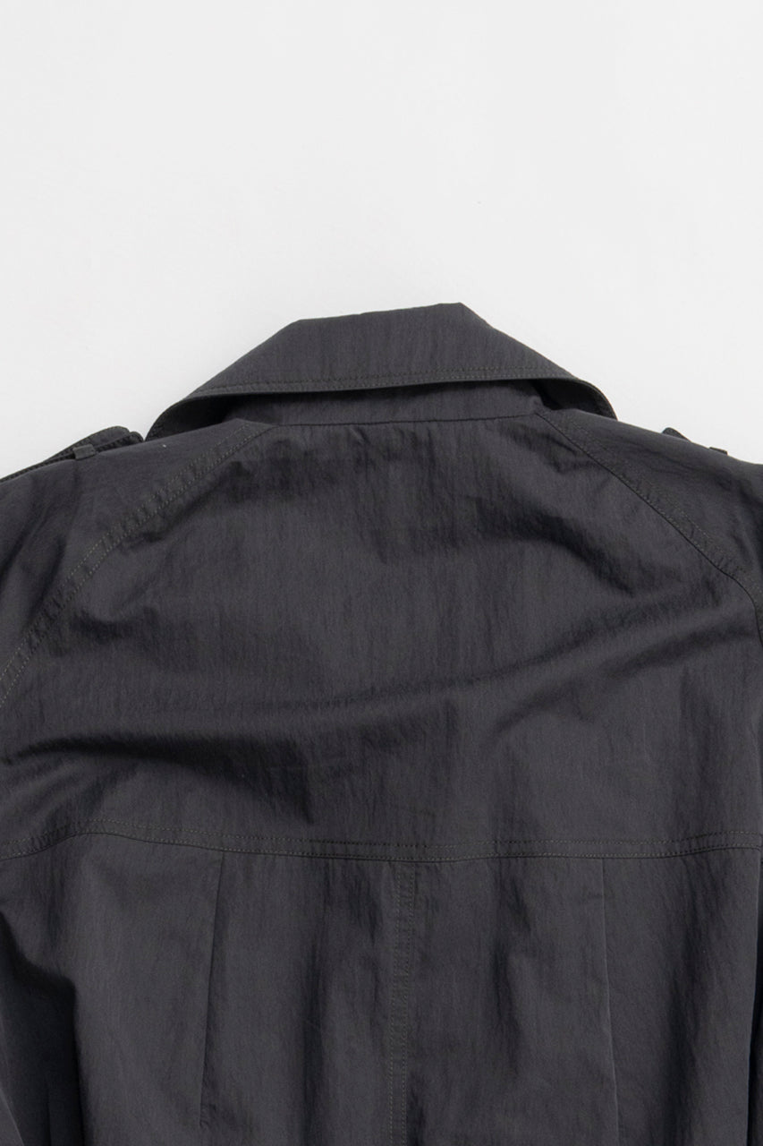 Balloon Hem Trench - 2026 SPRING