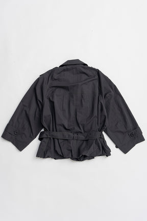 Balloon Hem Trench - 2026 SPRING