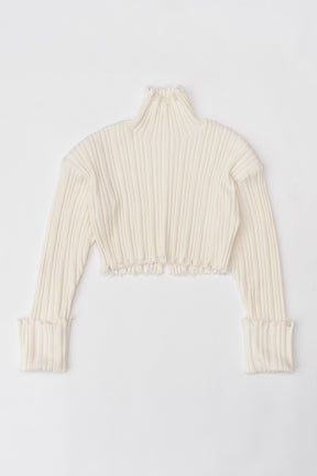 [Weboff Part number] Power Shoulder Knit