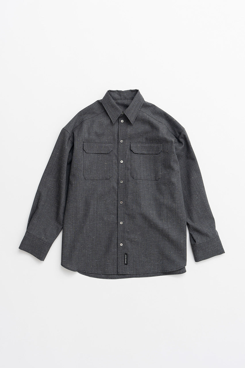 Silk Nep Overshirt - 2026AUTUMN