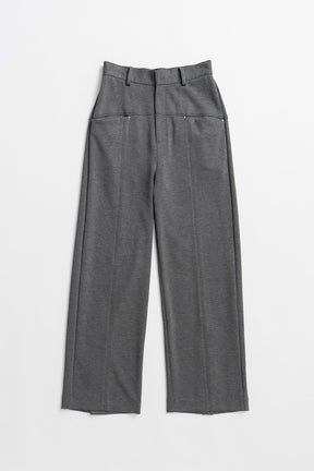 Back Slit Slim Pants - 26SUMMER 2nd