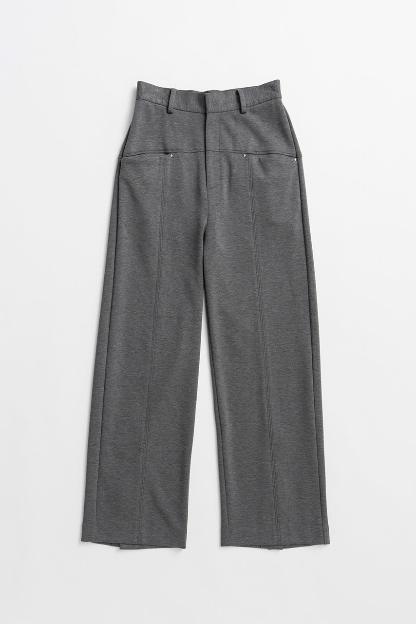Back Slit Slim Pants - 26SUMMER 2nd