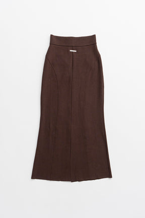Rib Narrow Skirt - 2026AUTUMN