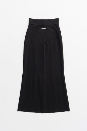 Rib Narrow Skirt - 2026AUTUMN