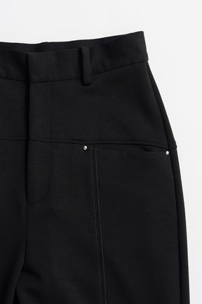 Back Slit Slim Pants - 26SUMMER 2nd
