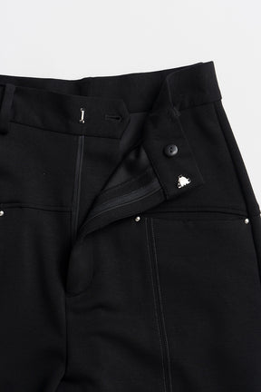 Back Slit Slim Pants - 26SUMMER 2nd