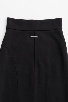 Rib Narrow Skirt - 2026AUTUMN