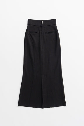 Rib Narrow Skirt - 2026AUTUMN