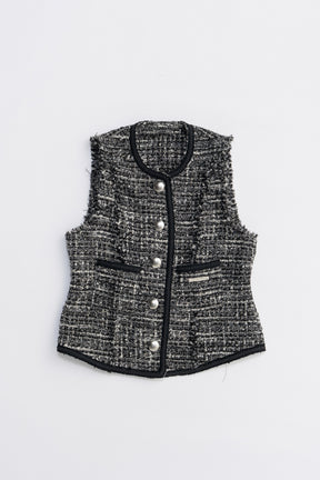 Tweed Vest - 2025 AUTUMN
