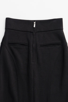 Rib Narrow Skirt - 2026AUTUMN