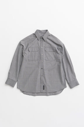Pin Check Overshirt - 2026AUTUMN