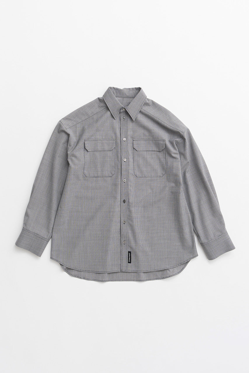Pin Check Overshirt - 2026AUTUMN