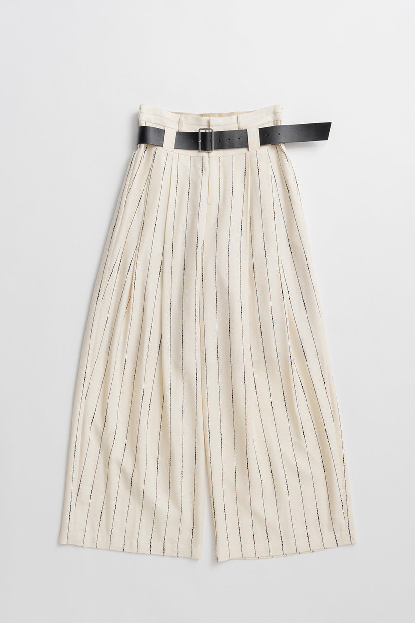 Double-Belted Wide-Leg Pants - 26SUMMER 2nd