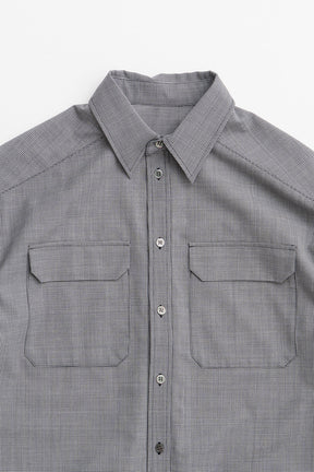 Pin Check Overshirt - 2026AUTUMN