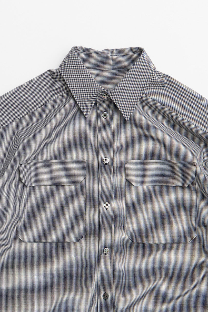 Pin Check Overshirt - 2026AUTUMN