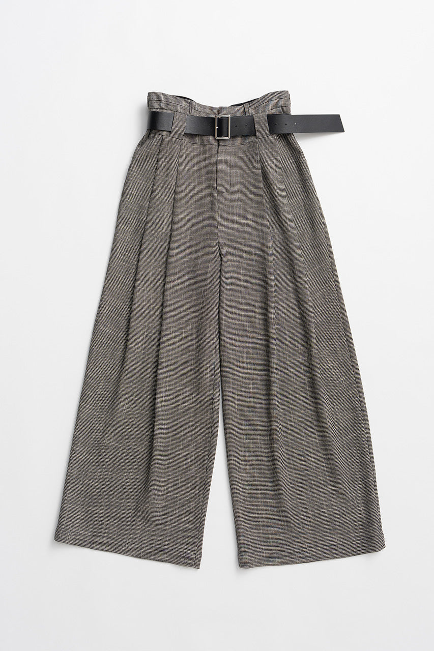 Double-Belted Wide-Leg Pants - 26SUMMER 2nd