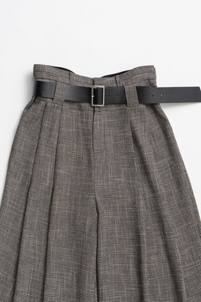 Double-Belted Wide-Leg Pants - 26SUMMER 2nd