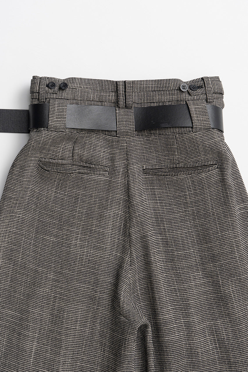 Double-Belted Wide-Leg Pants - 26SUMMER 2nd