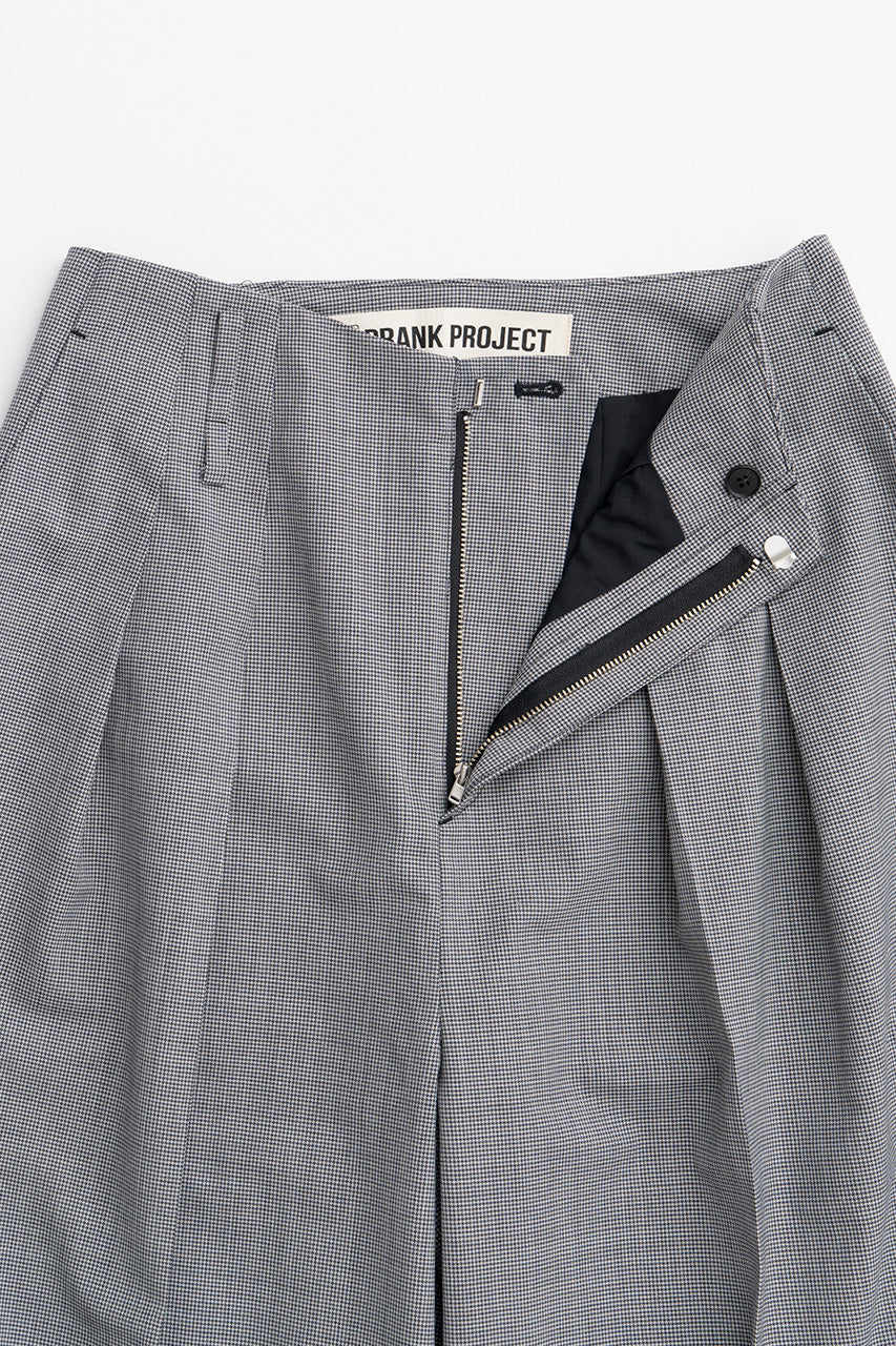 Pin Check Cocoon Pants - 2026AUTUMN