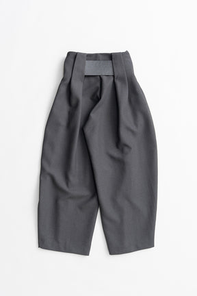 High-Waist Belted Tuck Pants - PRE ORDER