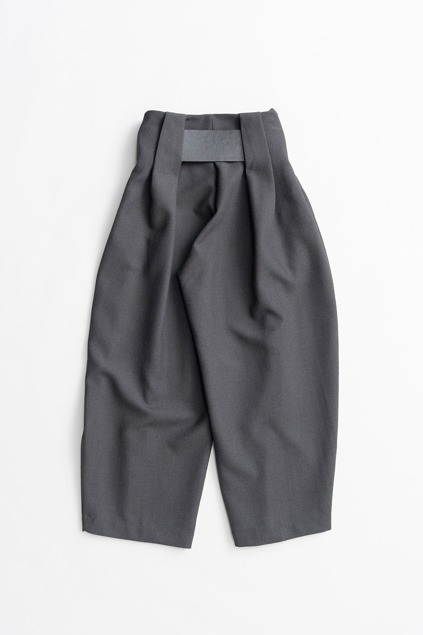 High-Waist Belted Tuck Pants - PRE ORDER