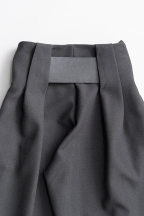 High-Waist Belted Tuck Pants - PRE ORDER