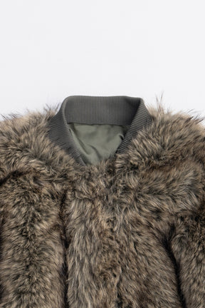 Reversible fur MA-1 - 2025 AUTUMN