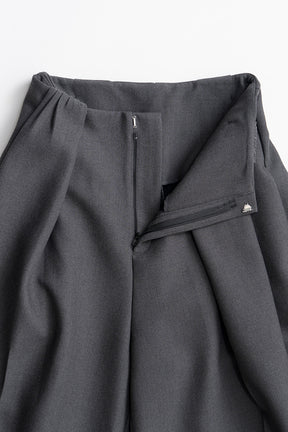 High-Waist Belted Tuck Pants - PRE ORDER