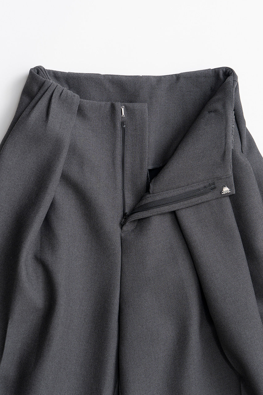 High-Waist Belted Tuck Pants - PRE ORDER