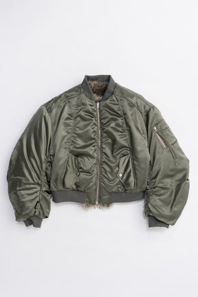 Reversible fur MA-1 - 2025 AUTUMN