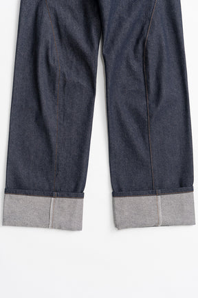 Fold Hem Denim - 2026AUTUMN