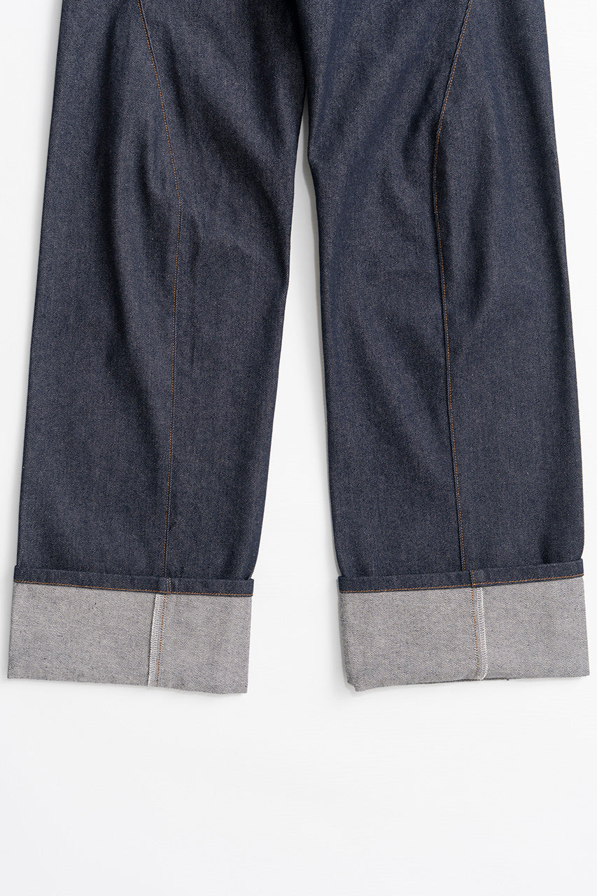 Fold Hem Denim - 2026AUTUMN