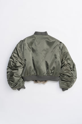 Reversible fur MA-1 - 2025 AUTUMN
