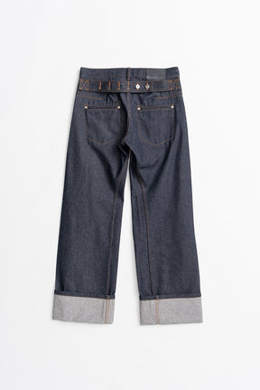 Fold Hem Denim - 2026AUTUMN