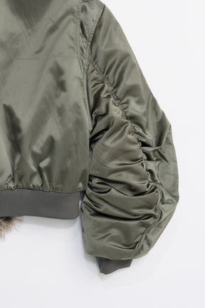 Reversible fur MA-1 - 2025 AUTUMN