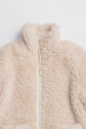 Synthetic Fur Long Coat - 2025 WINTER