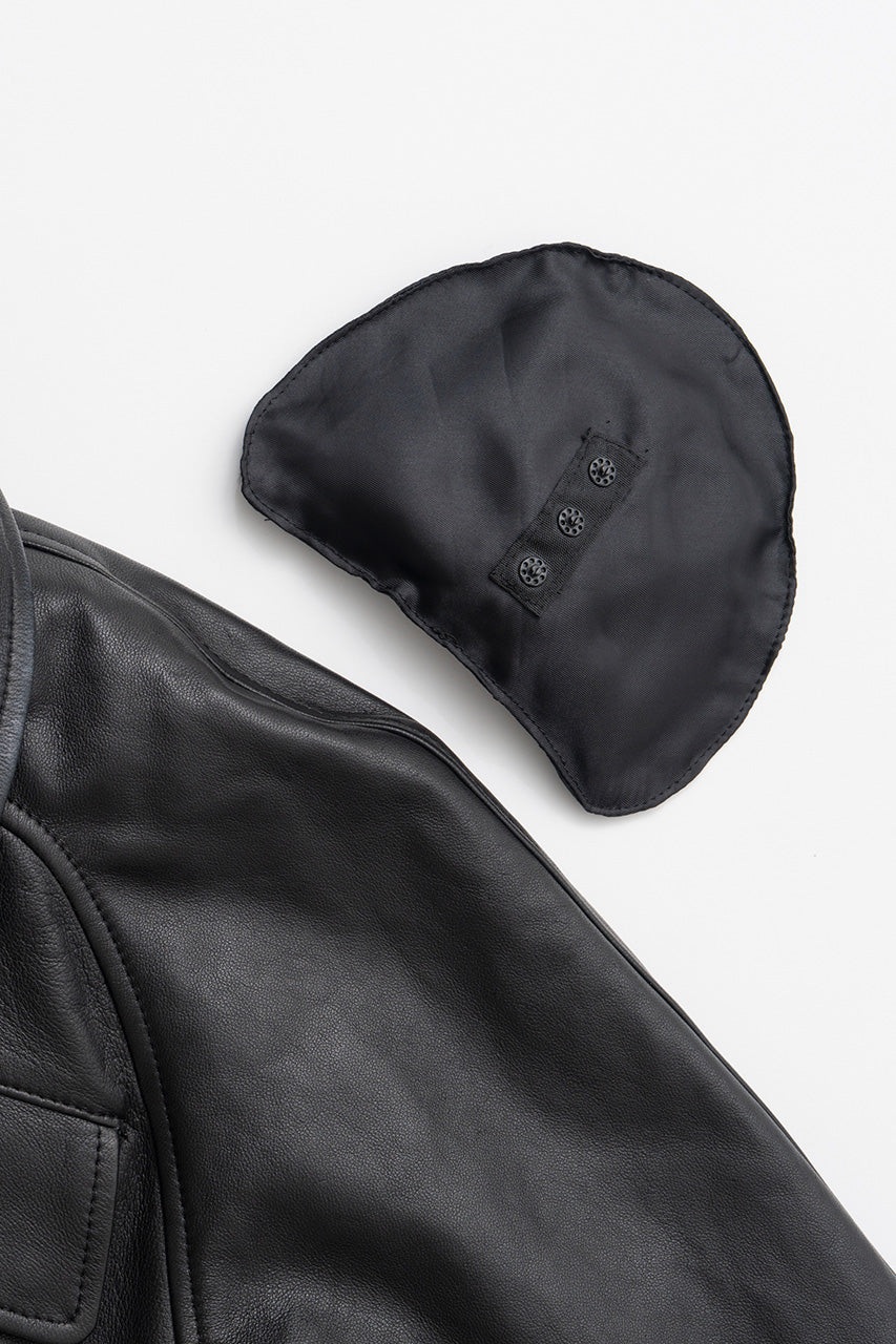 Low Drawstring Sheep Leather Jacket - 2026AUTUMN