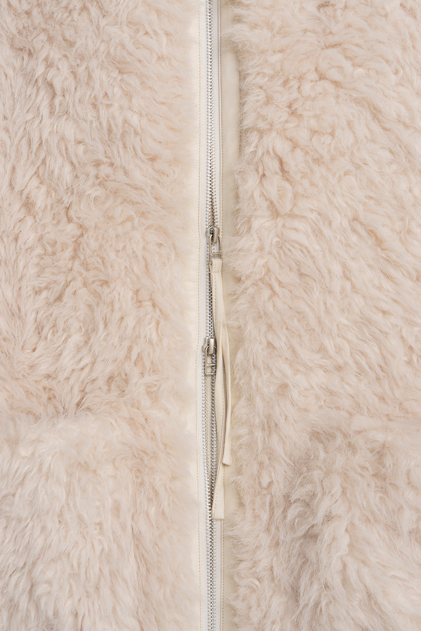 Synthetic Fur Long Coat - 2025 WINTER