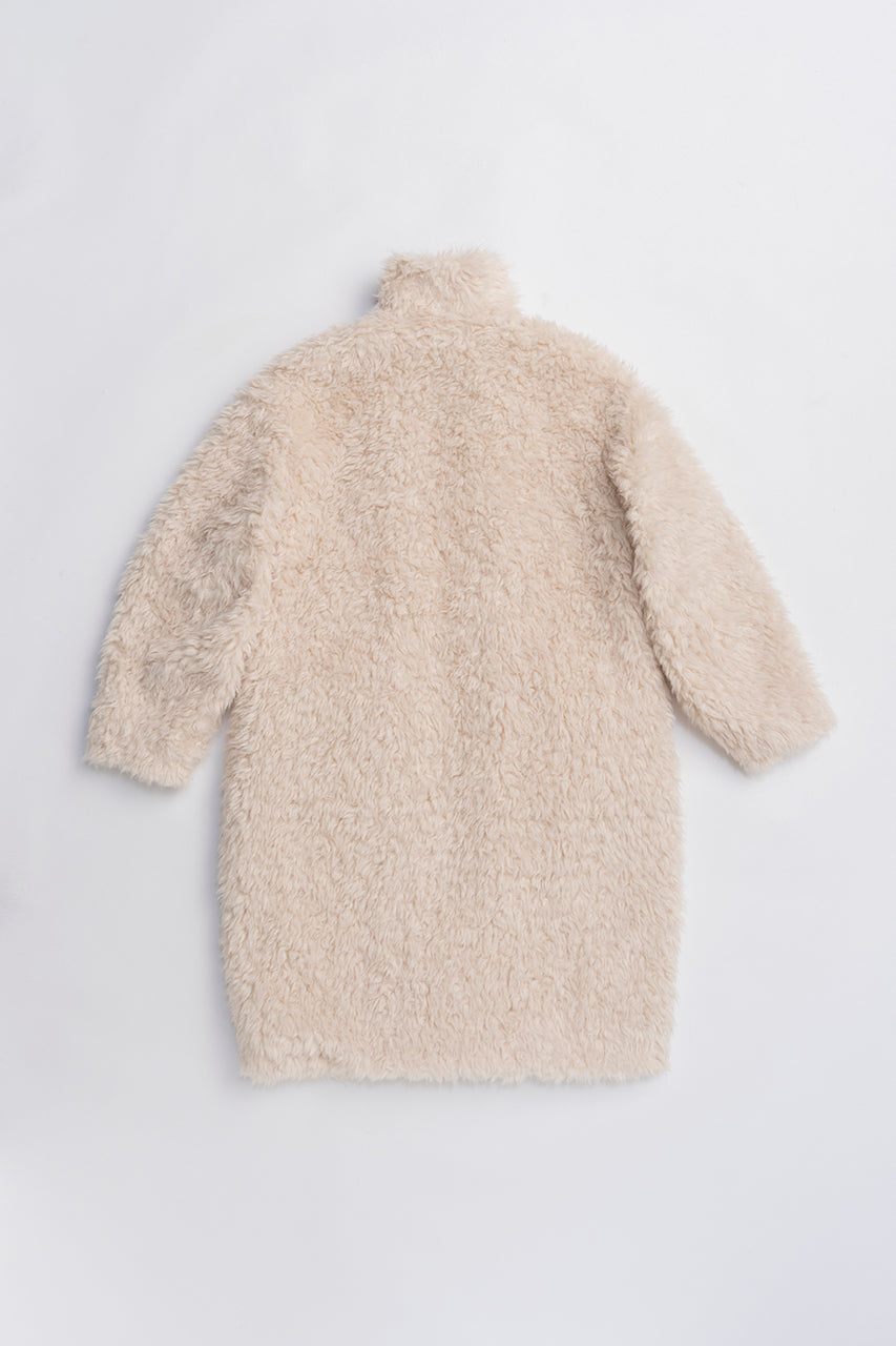 Synthetic Fur Long Coat - 2025 WINTER
