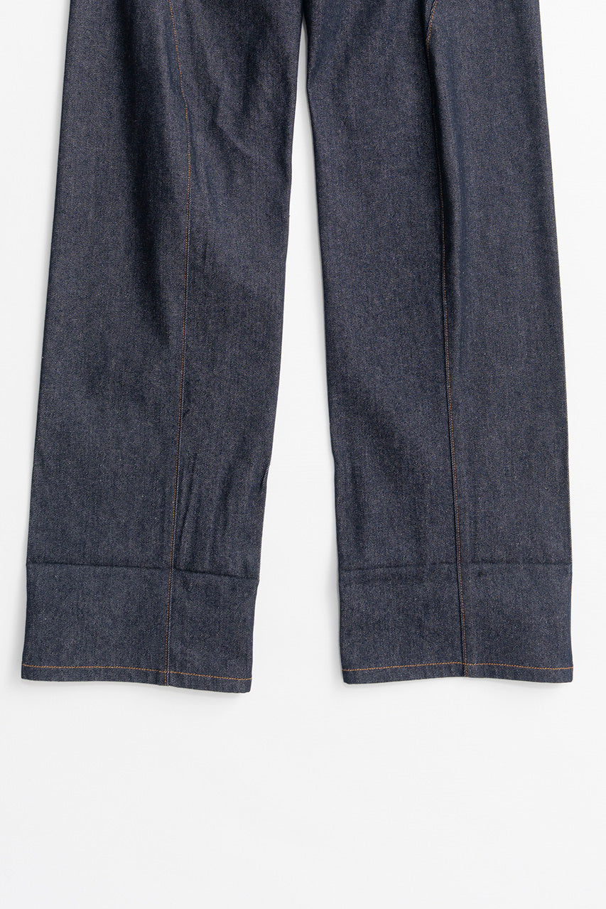 Fold Hem Denim - 2026AUTUMN