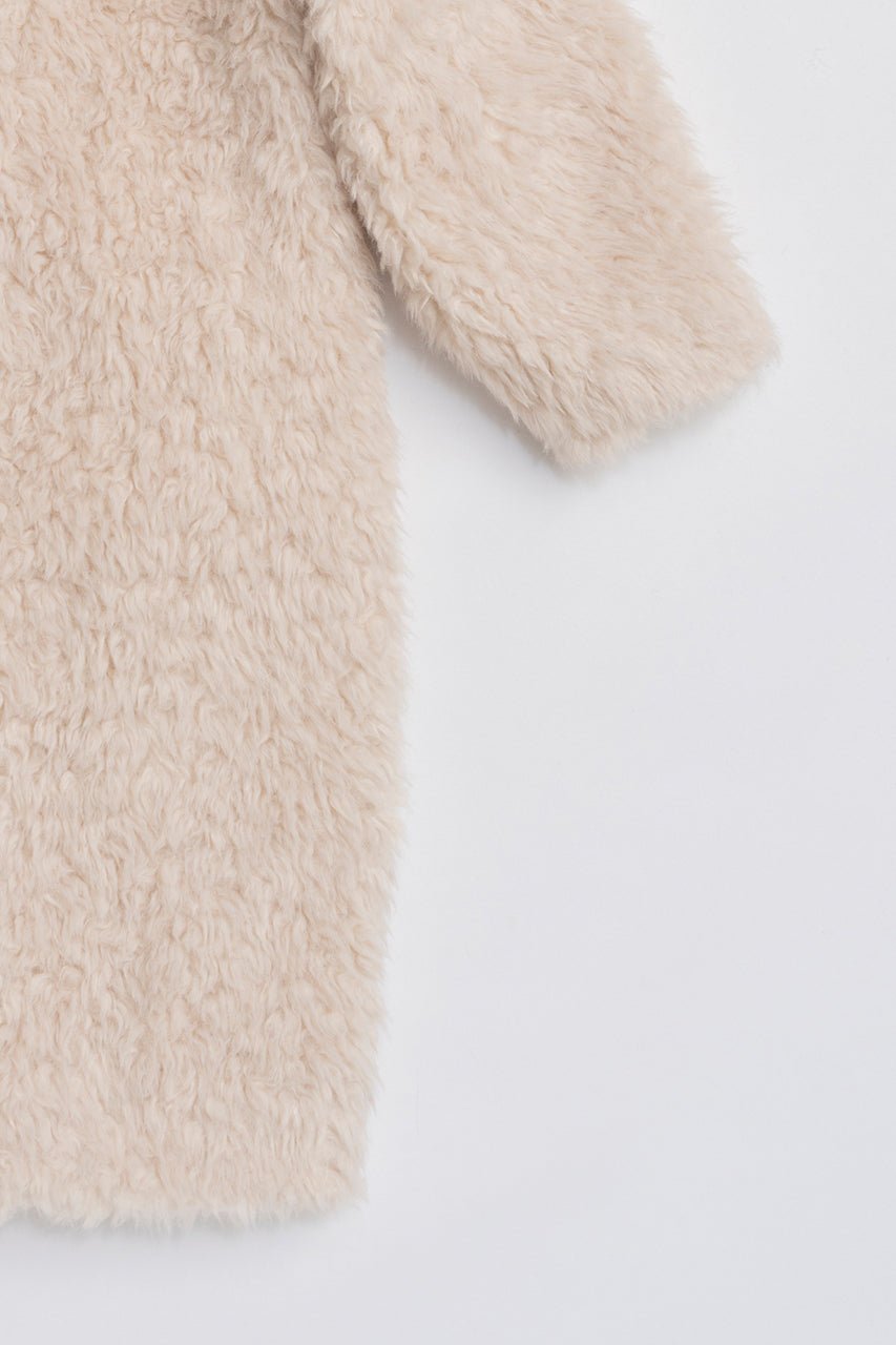 Synthetic Fur Long Coat - 2025 WINTER