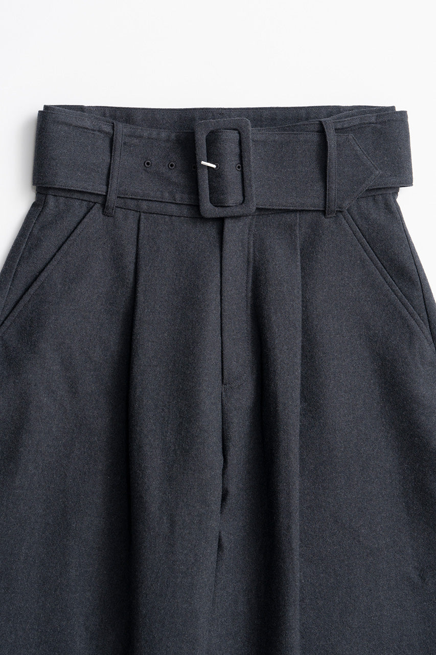 High-Waist Belt Cocoon Pants - 2026AUTUMN