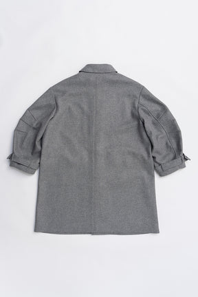 Wool Stand Collar Coat - 2025 WINTER