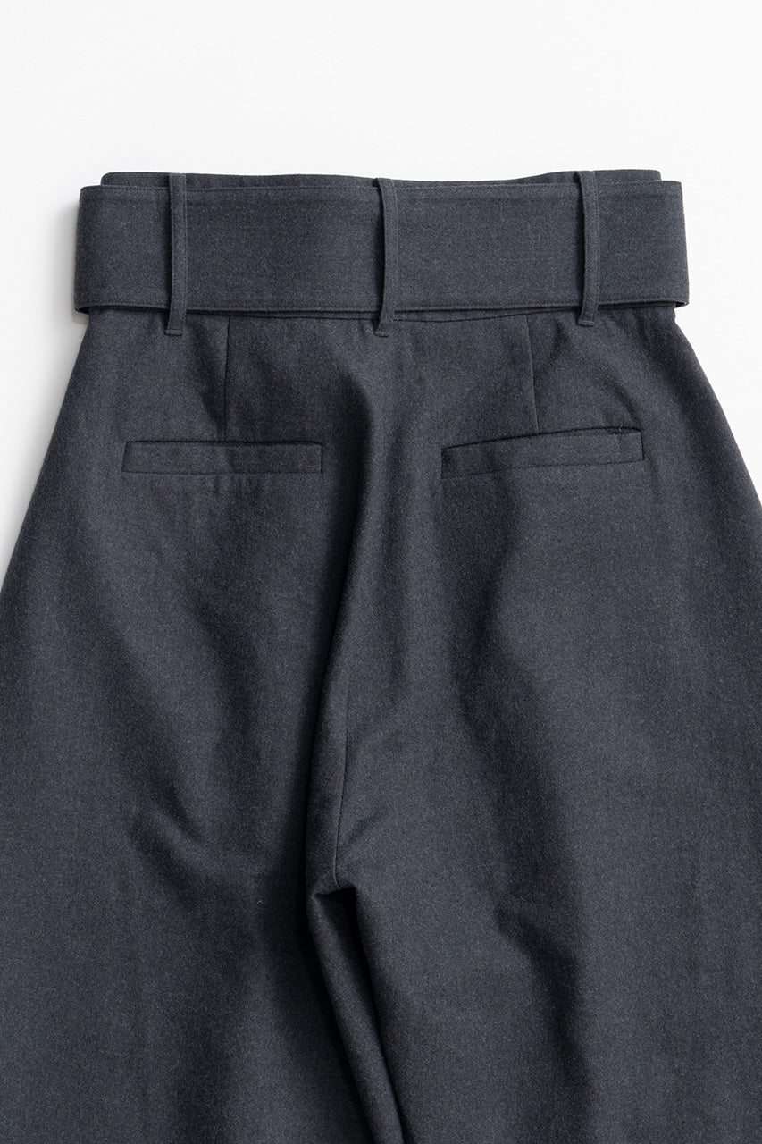 High-Waist Belt Cocoon Pants - 2026AUTUMN