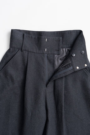 High-Waist Belt Cocoon Pants - 2026AUTUMN