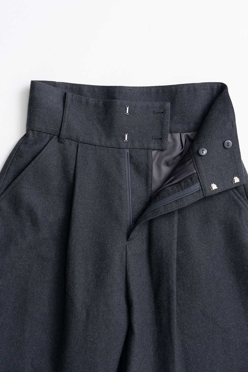 High-Waist Belt Cocoon Pants - 2026AUTUMN