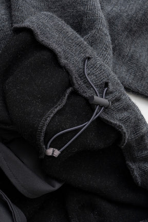 Wool Blend Half-Zip Top - 2026AUTUMN