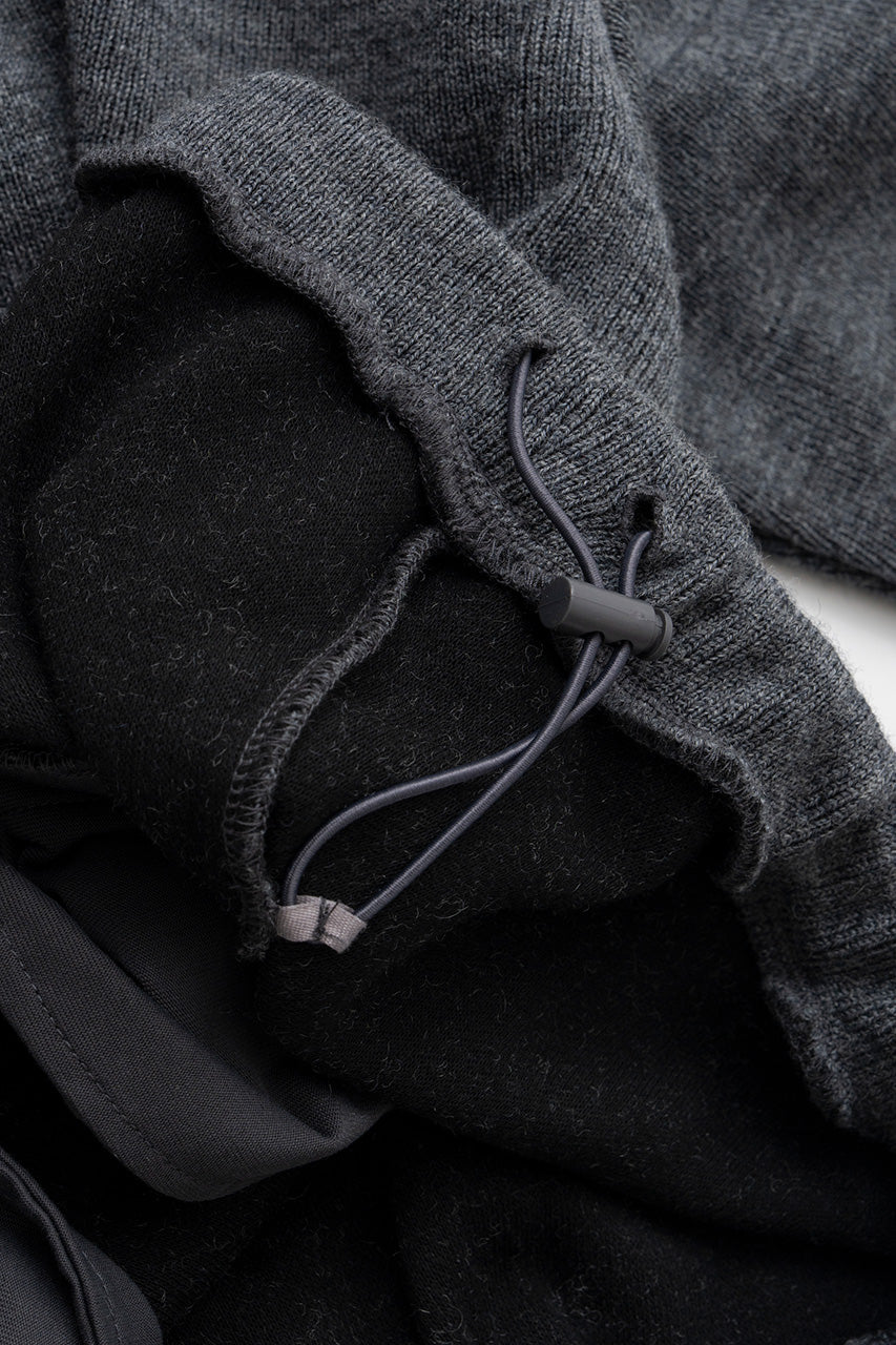 Wool Blend Half-Zip Top - 2026AUTUMN